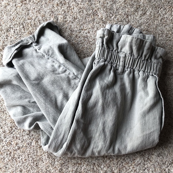 Zara Pants - Zara Ruffle Waist Paperbag Pants